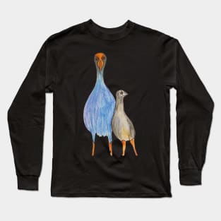 Wired Pukeko Long Sleeve T-Shirt